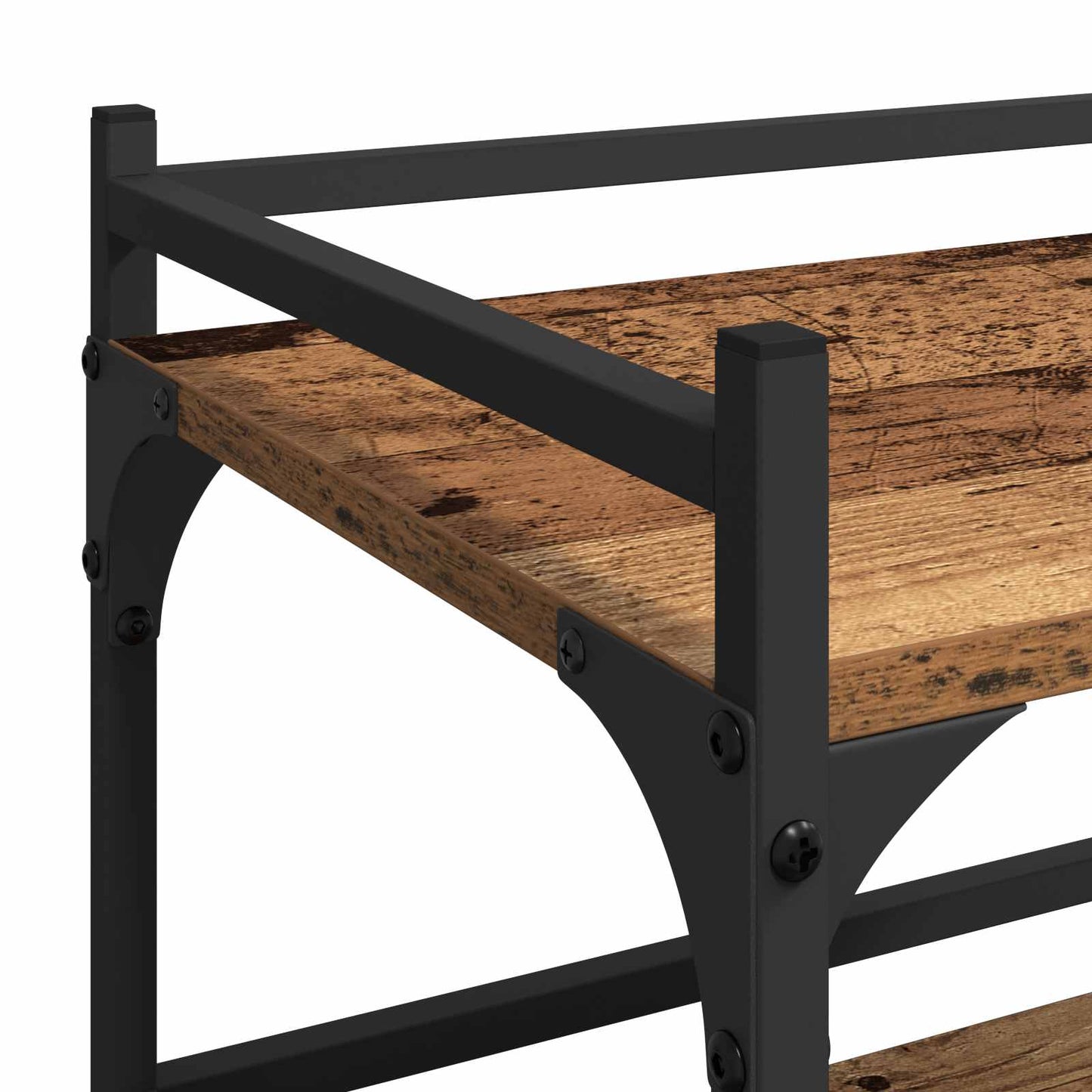 Kitchen Trolley Old Wood 50 x 35 x 75.5 cm Engineered Wood