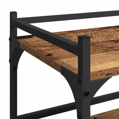 Kitchen Trolley Old Wood 50 x 35 x 75.5 cm Engineered Wood