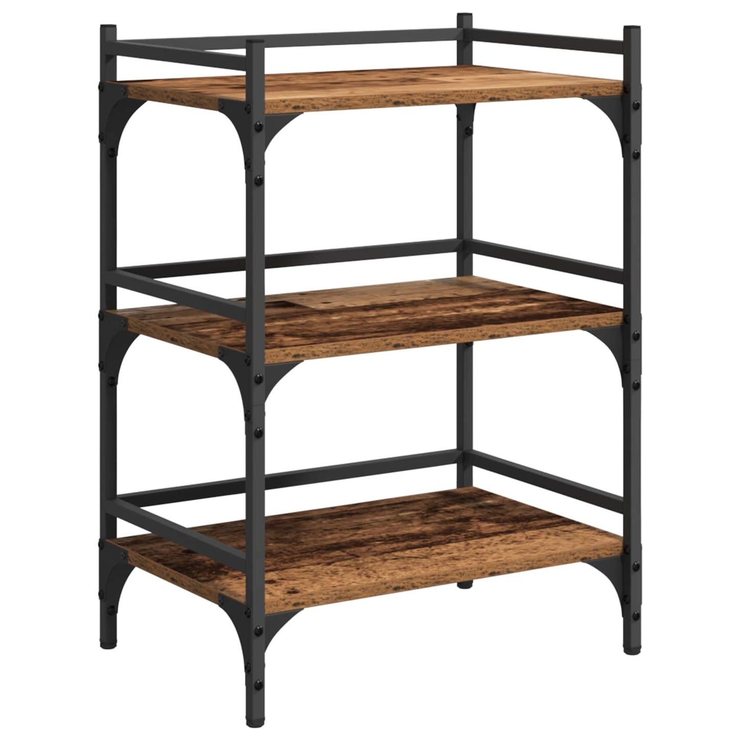 Kitchen Trolley Old Wood 50 x 35 x 75.5 cm Engineered Wood