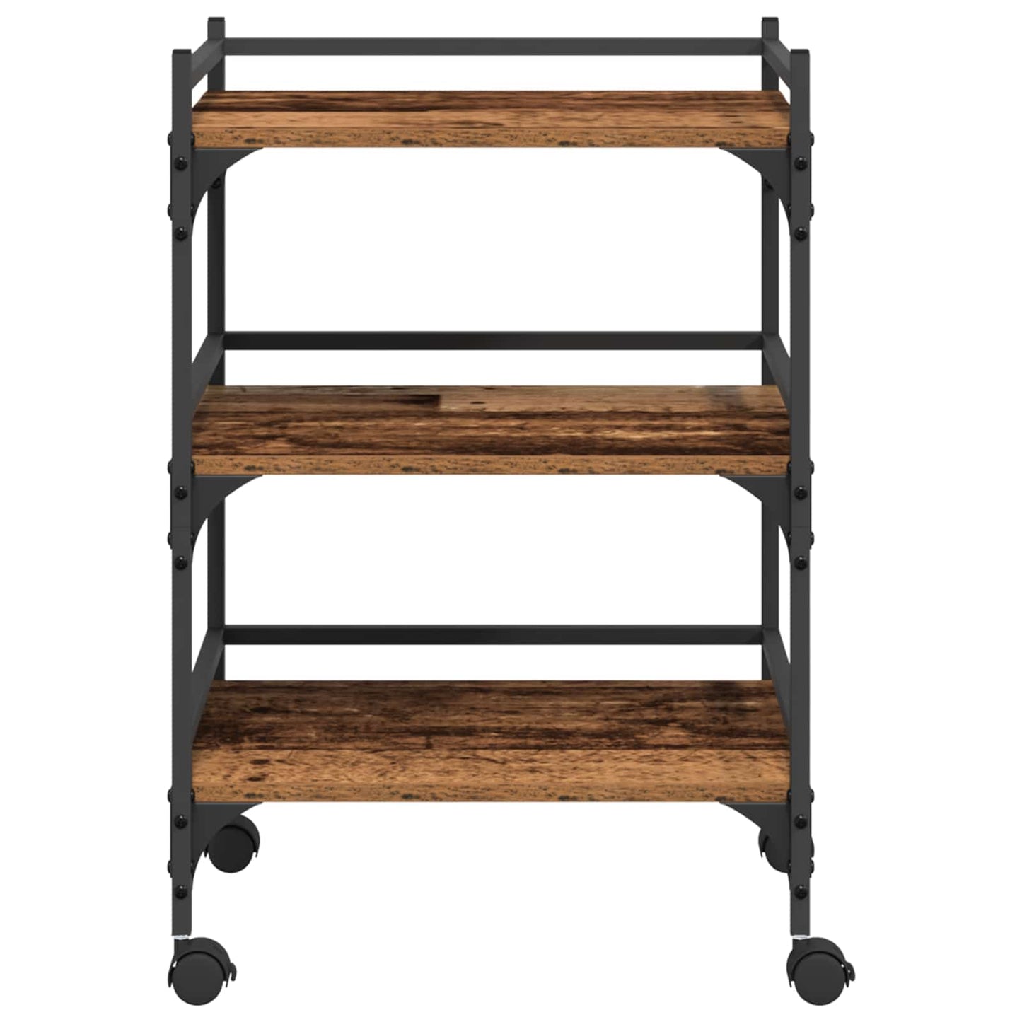 Kitchen Trolley Old Wood 50 x 35 x 75.5 cm Engineered Wood