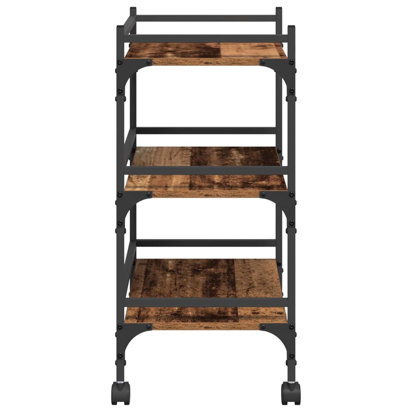 Kitchen Trolley Old Wood 50 x 35 x 75.5 cm Engineered Wood