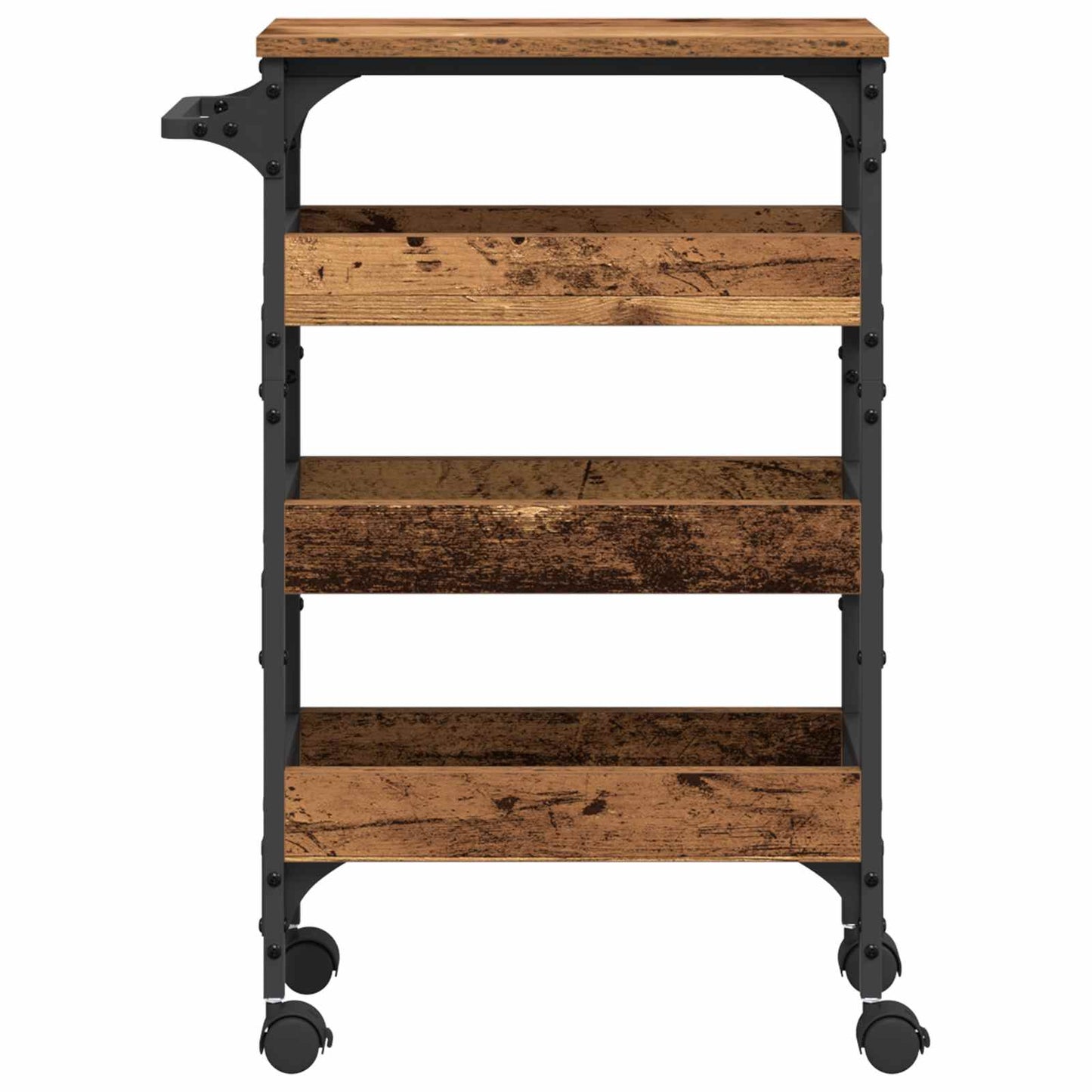 Kitchen Trolley Old Wood 53 x 20 x 76 cm Engineered Wood