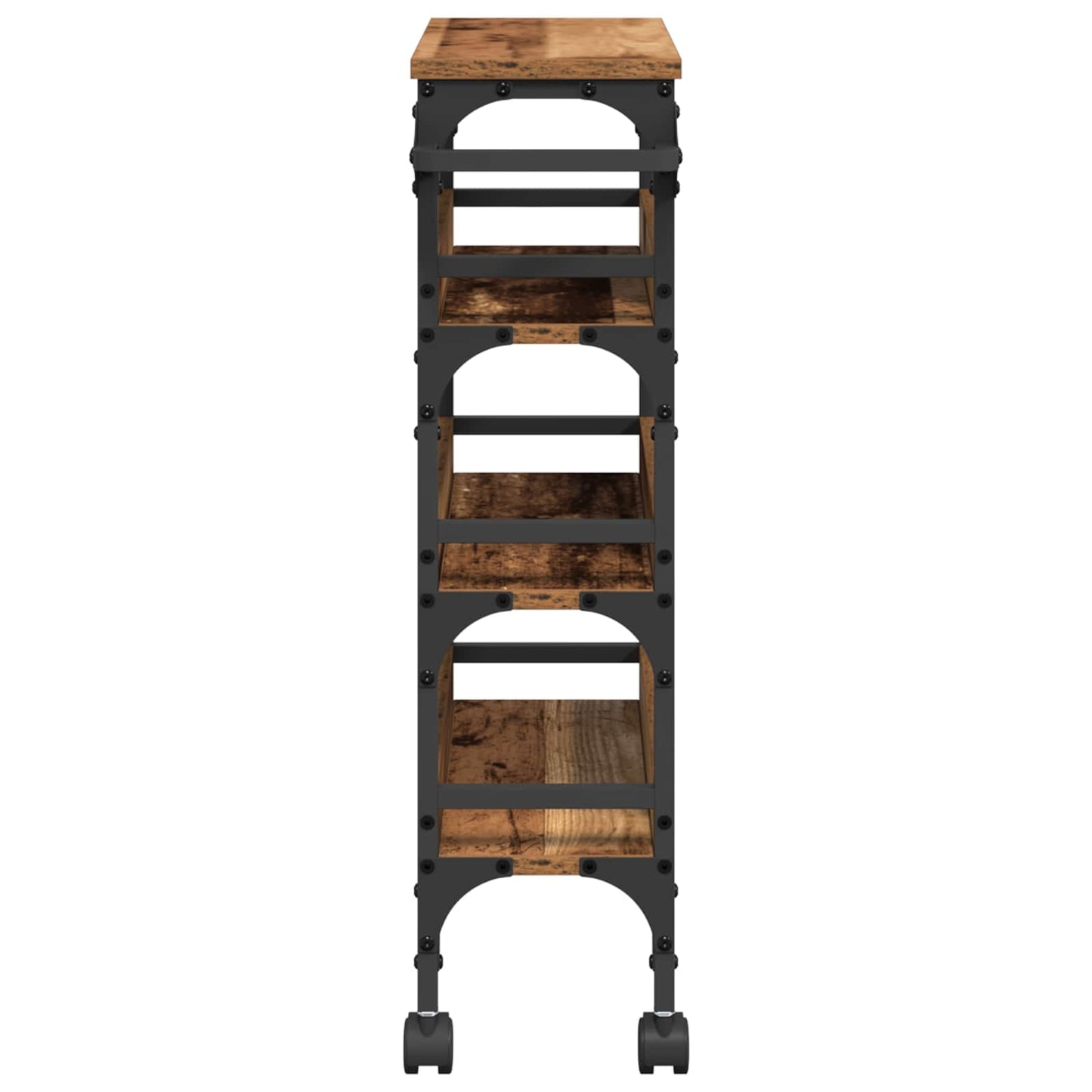 Kitchen Trolley Old Wood 53 x 20 x 76 cm Engineered Wood