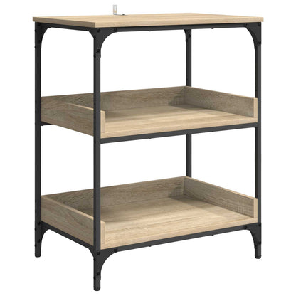Kitchen Trolley Sonoma Oak 60 x 41 x 80.5 cm Engineered Wood