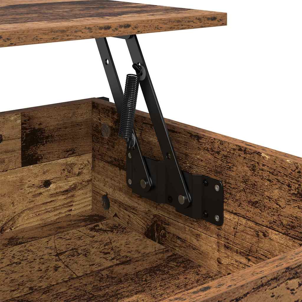 Coffee Table Old Wood 100 x 55 x 48.5 cm Engineered Wood