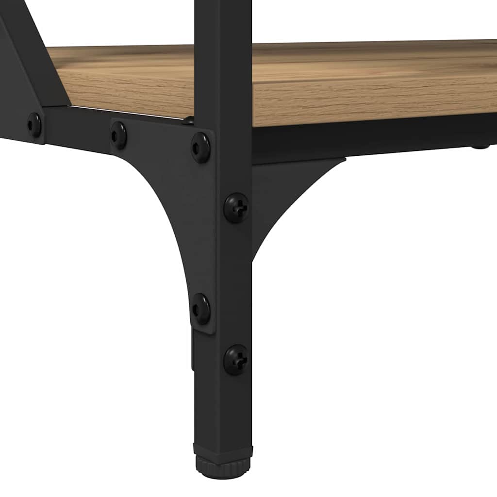 Coffee Table Artisan Oak 70 x 50 x 50 cm Engineered Wood