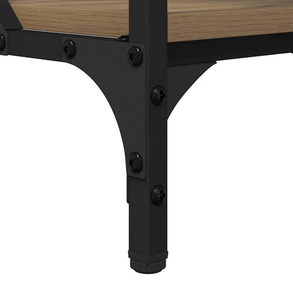 Coffee Table Artisan Oak 100 x 50 x 50 cm Engineered Wood