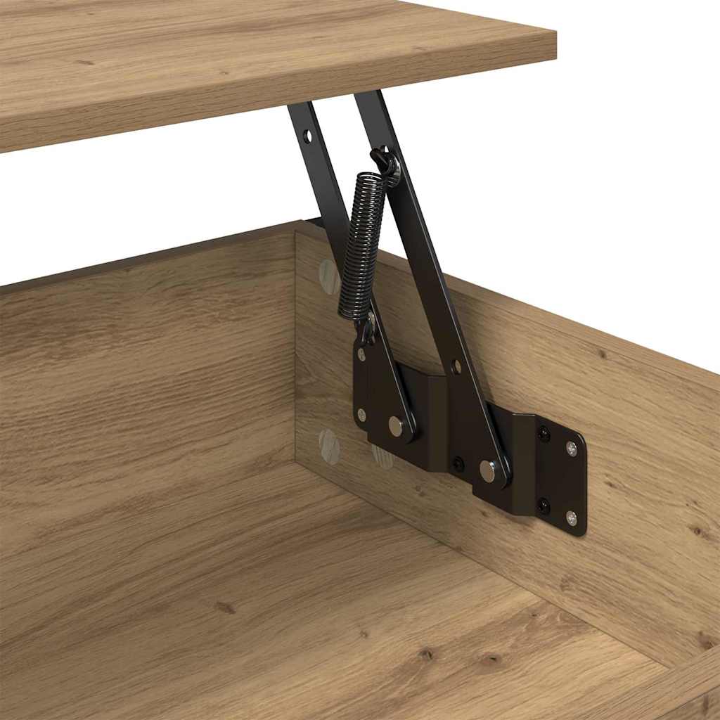 Coffee Table Artisan Oak 100 x 50 x 50 cm Engineered Wood