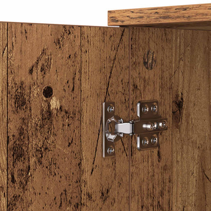 Sideboard with Drawer Old Wood 59 x 39 x 80 cm Engineered Wood