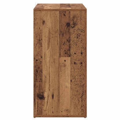 Sideboard with Drawer Old Wood 59 x 39 x 80 cm Engineered Wood