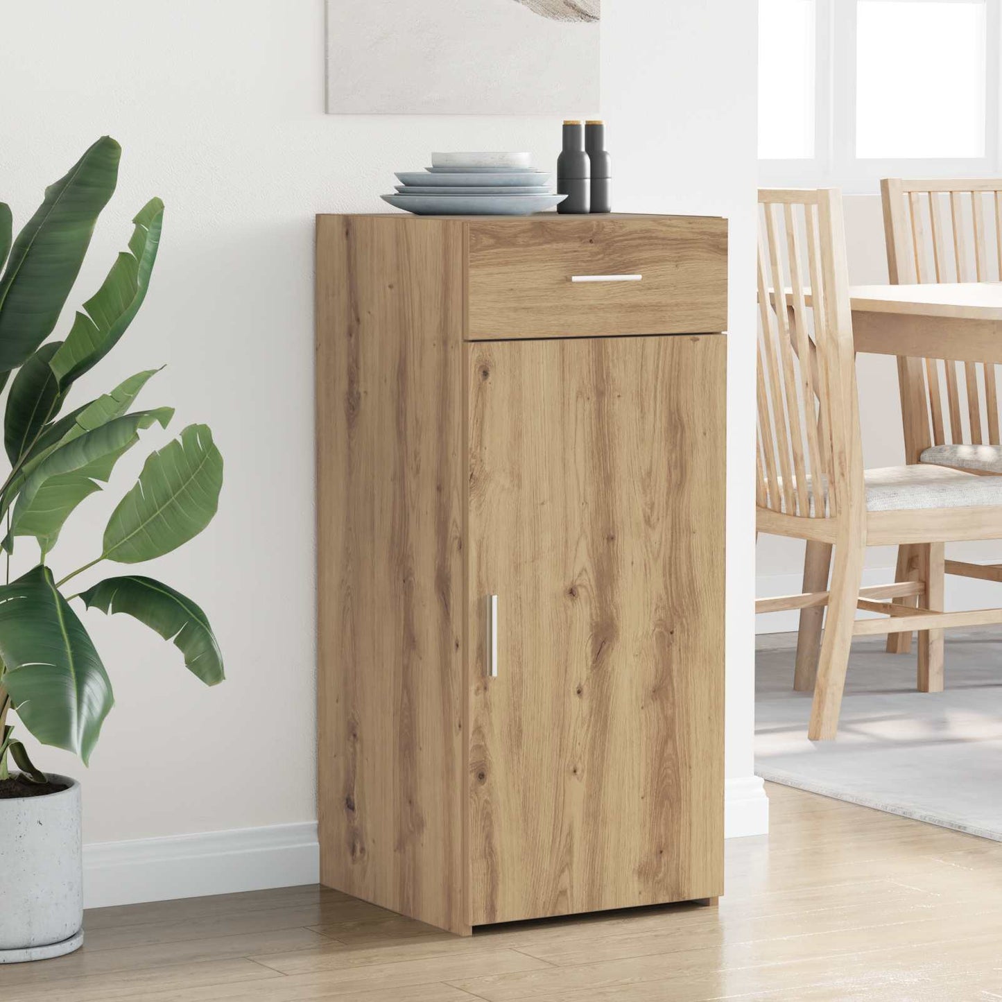 Storage Cabinet Artisan Oak 40 x 42.5 x 93 cm Engineered Wood
