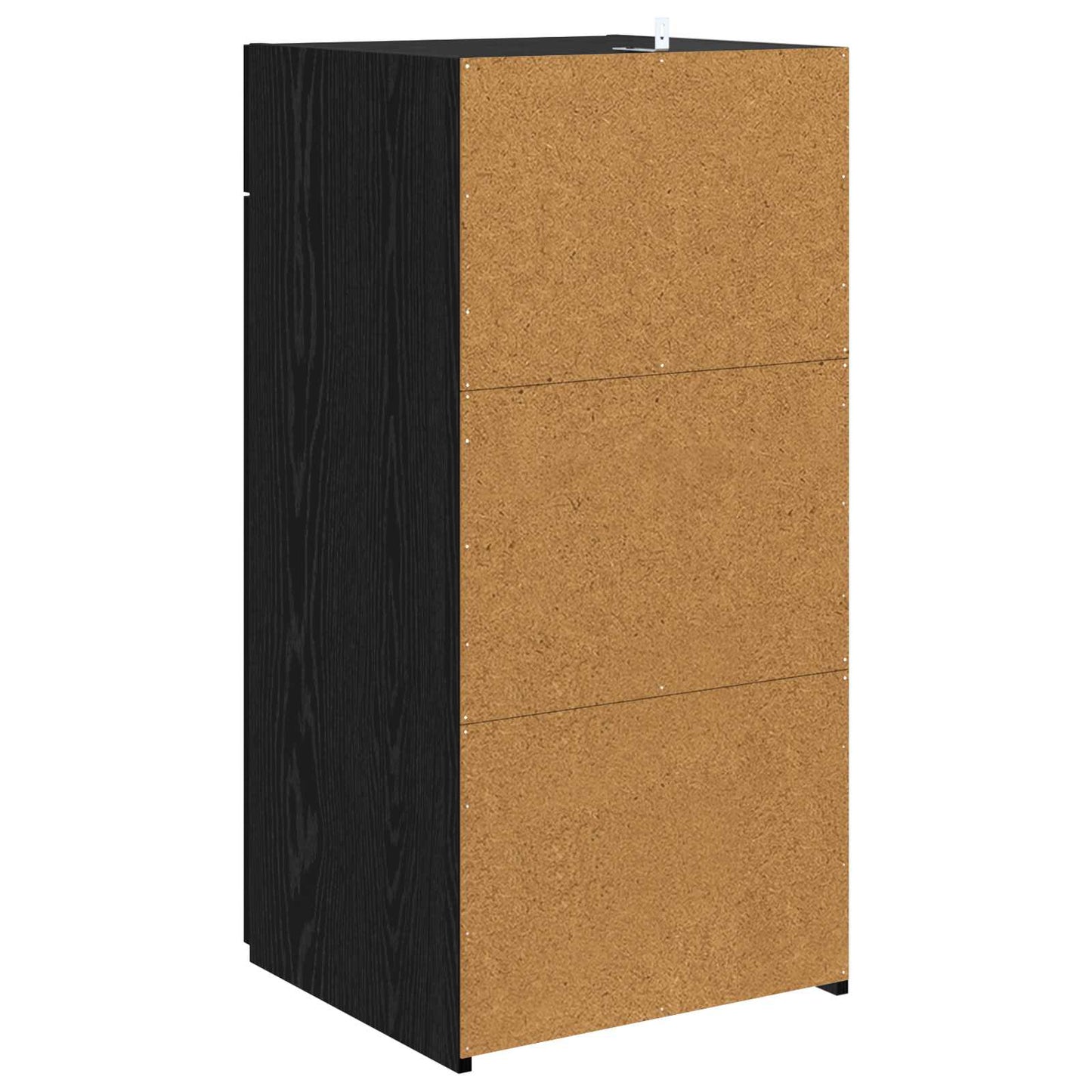 Sideboard Black oak 45 x 42.5 x 93 cm Engineered wood