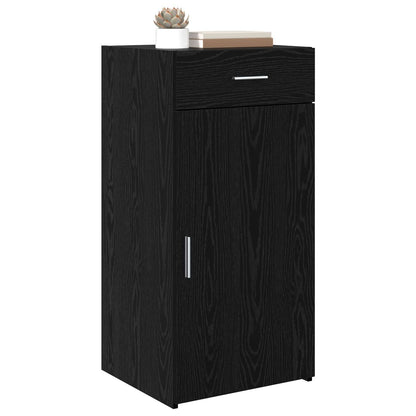 Sideboard Black oak 45 x 42.5 x 93 cm Engineered wood