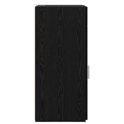 Sideboard Black oak 45 x 42.5 x 93 cm Engineered wood