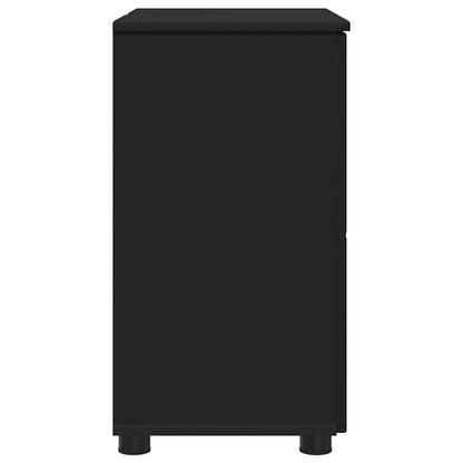 Bathroom Cabinet Black 61 x 35 x 64 cm Engineered wood & Metal