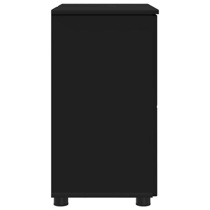 Bathroom Cabinet Black 61 x 35 x 64 cm Engineered wood, Metal