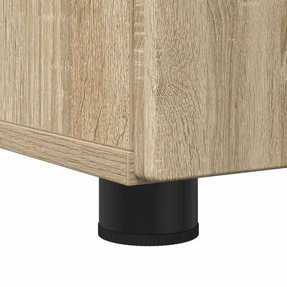 Bathroom Cabinet with Storage Sonoma Oak 61 x 35 x 64 cm
