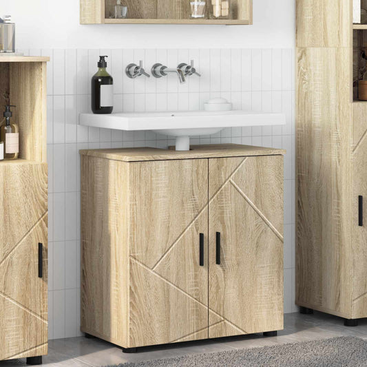 Bathroom Cabinet Sonoma Oak 61 x 35 x 64 cm