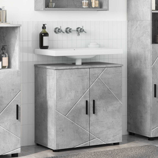 Bathroom Cabinet Concrete Grey 61 x 35 x 64 cm