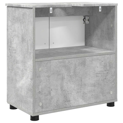 Bathroom Cabinet Concrete Grey 61 x 35 x 64 cm