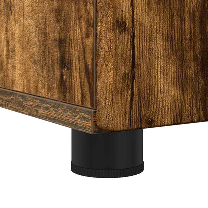Bathroom Cabinet Smoked Oak 61 x 35 x 64 cm