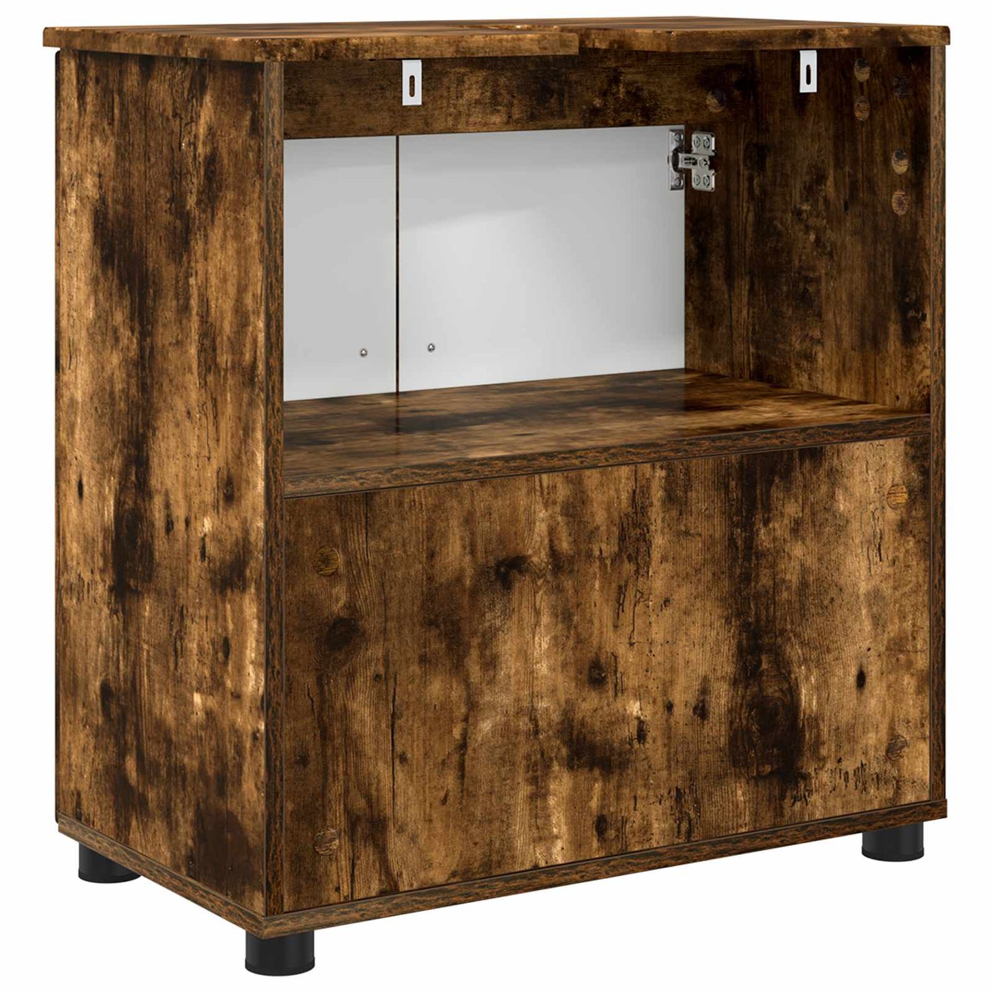 Bathroom Cabinet Smoked Oak 61 x 35 x 64 cm
