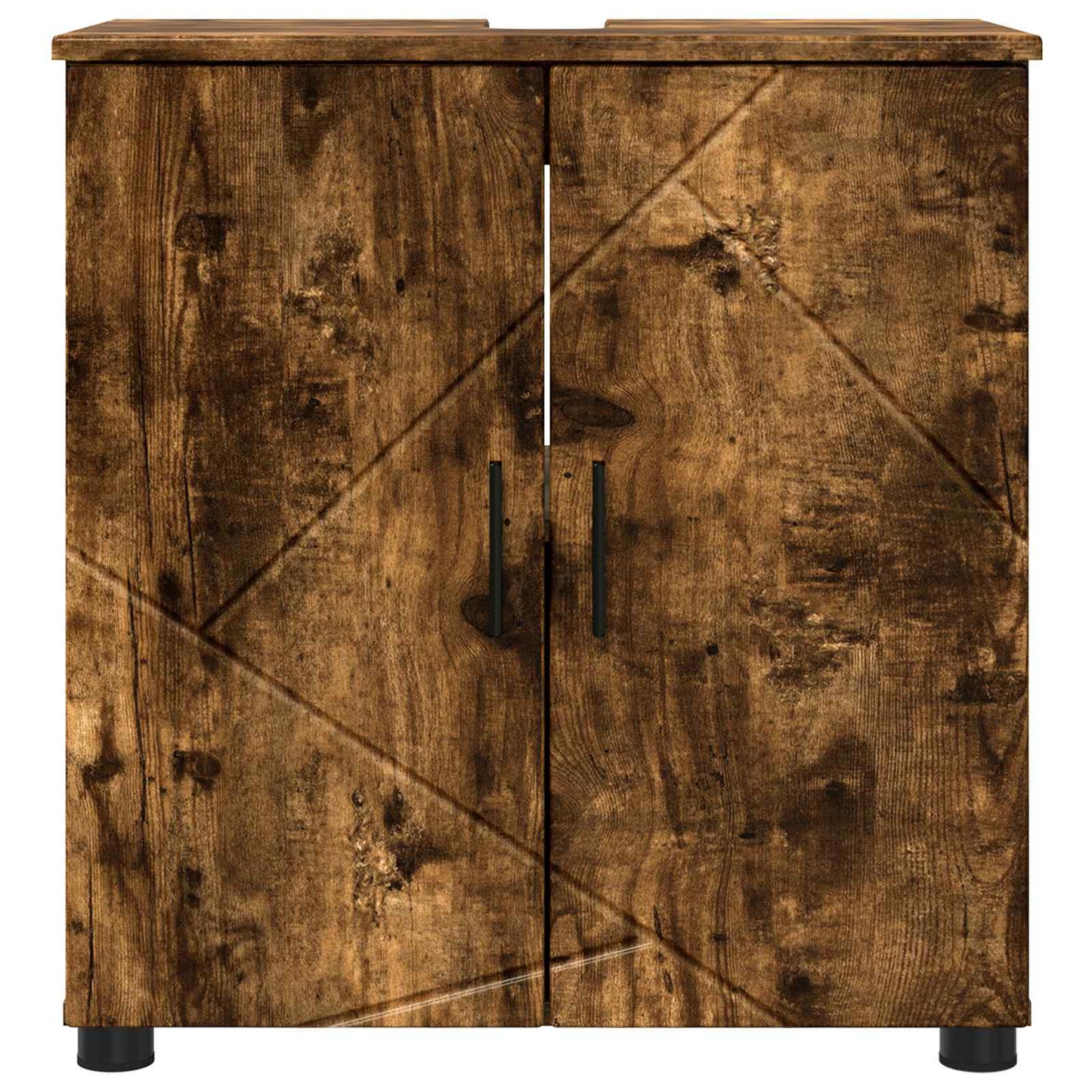 Bathroom Cabinet Smoked Oak 61 x 35 x 64 cm