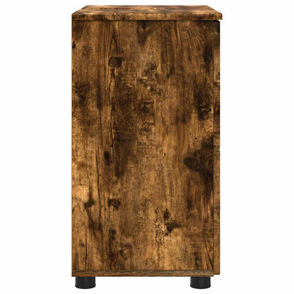 Bathroom Cabinet Smoked Oak 61 x 35 x 64 cm