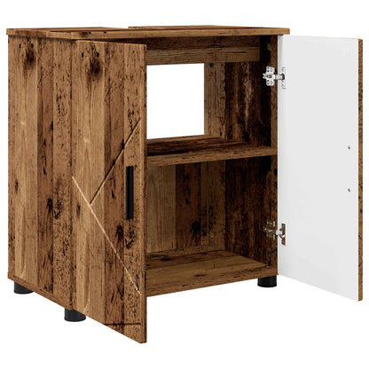 Bathroom Cabinet Old Wood 61 x 35 x 64 cm