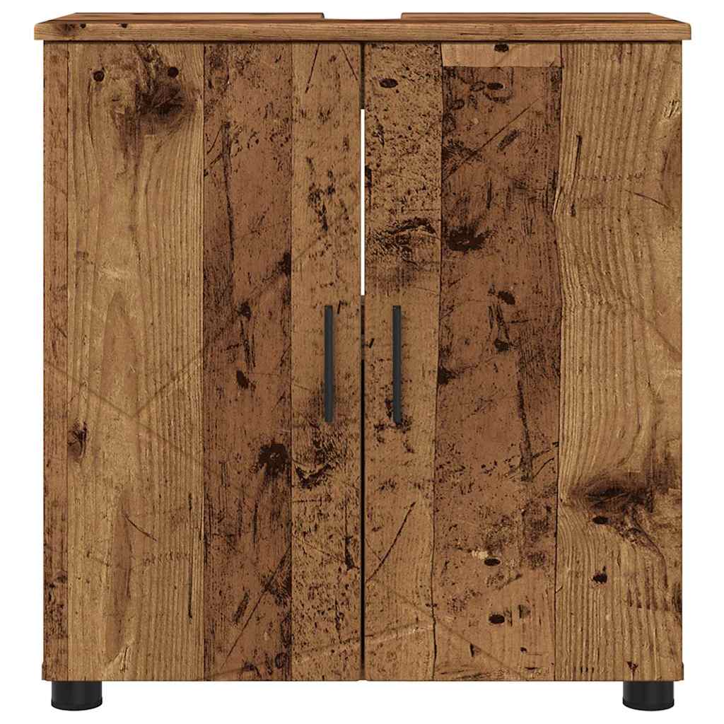 Bathroom Cabinet with Storage Old Wood 61 x 35 x 64 cm