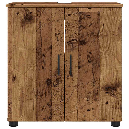 Bathroom Cabinet with Storage Old Wood 61 x 35 x 64 cm