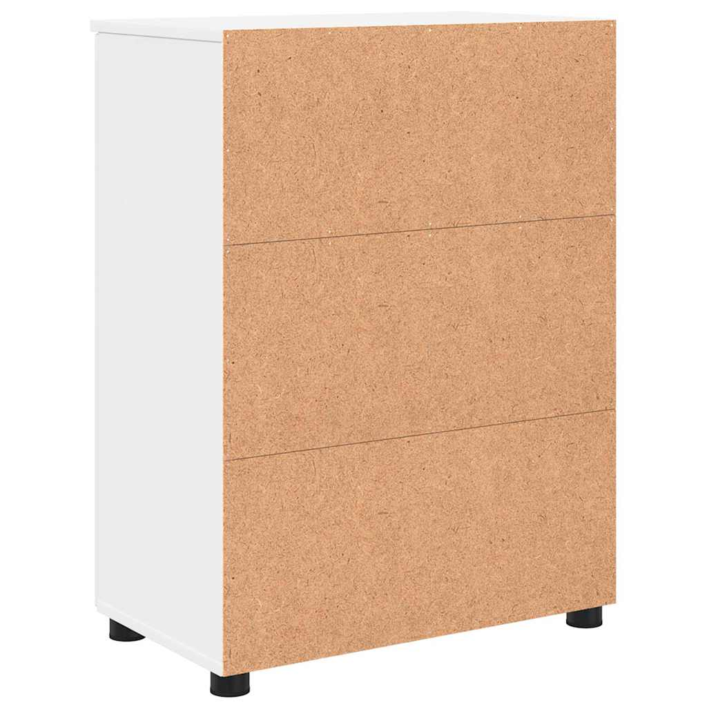 Bathroom Cabinet White 60 x 35 x 80 cm Engineered wood & Metal