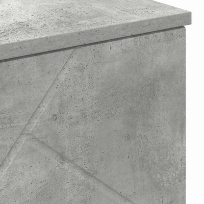 Bathroom Cabinet Concrete Grey 60 x 35 x 80 cm
