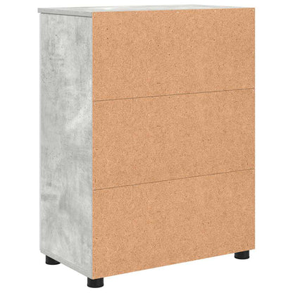 Bathroom Cabinet Concrete Grey 60 x 35 x 80 cm