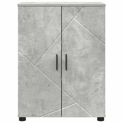 Bathroom Cabinet Concrete Grey 60 x 35 x 80 cm