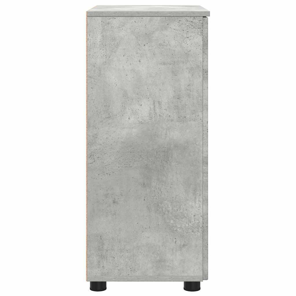 Bathroom Cabinet Concrete Grey 60 x 35 x 80 cm