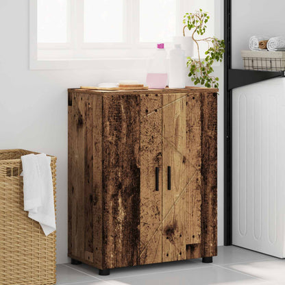 Bathroom Cabinet Old Wood 60 x 35 x 80 cm