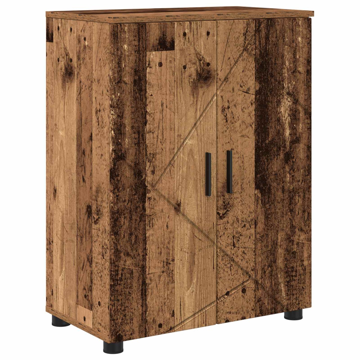Bathroom Cabinet with Storage Old Wood 60 x 35 x 80 cm