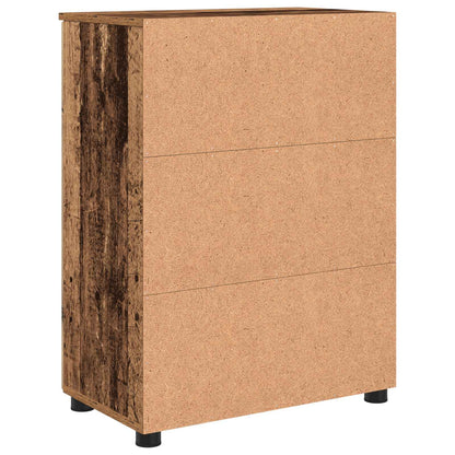 Bathroom Cabinet with Storage Old Wood 60 x 35 x 80 cm