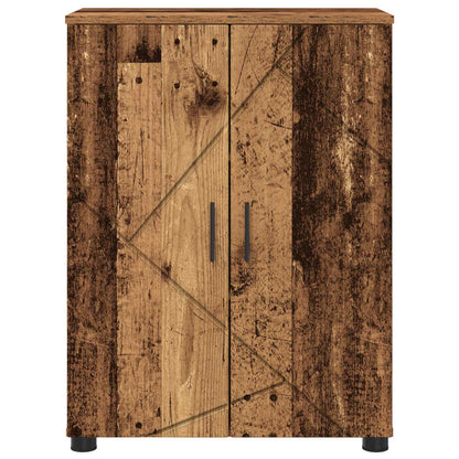 Bathroom Cabinet with Storage Old Wood 60 x 35 x 80 cm