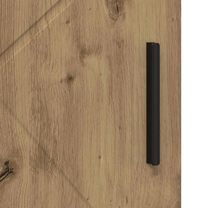 Bathroom Cabinet with Storage Artisan Oak 60 x 35 x 80 cm