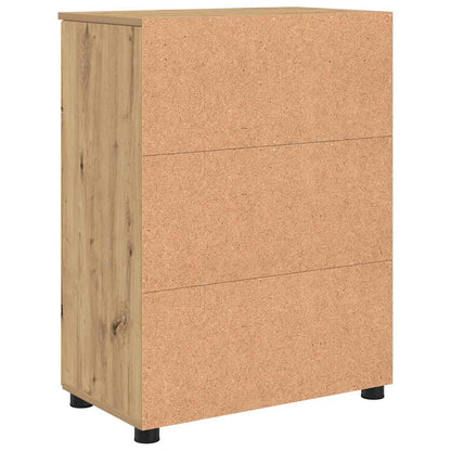 Bathroom Cabinet with Storage Artisan Oak 60 x 35 x 80 cm