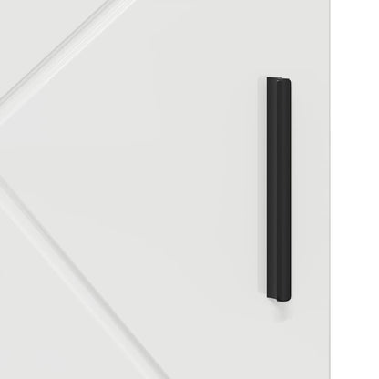 Bathroom Cabinet with Storage High Gloss White 30 x 35 x 95 cm