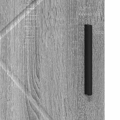 Bathroom Cabinet with Storage Grey Sonoma 30 x 35 x 95 cm