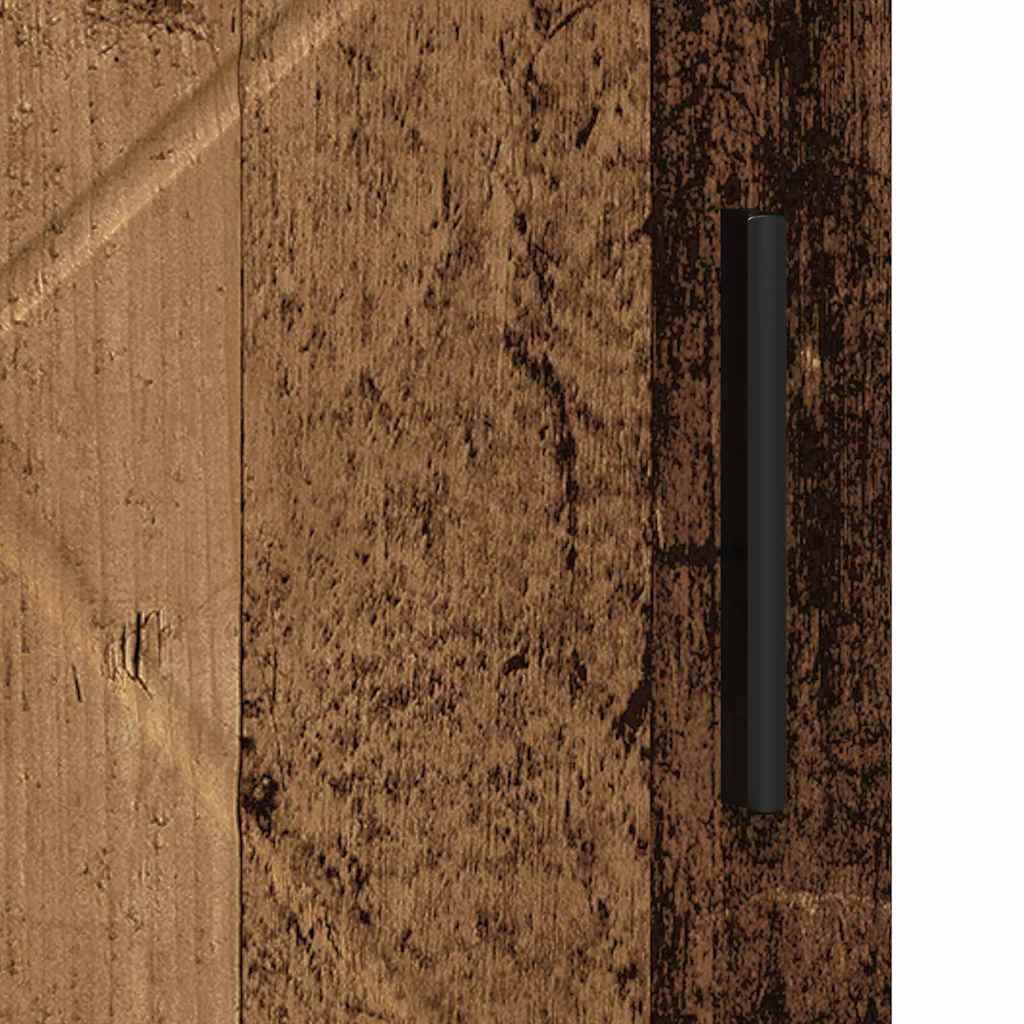 Bathroom Cabinet with Storage Old Wood 30 x 35 x 95 cm