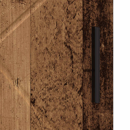 Bathroom Cabinet with Storage Old Wood 30 x 35 x 95 cm
