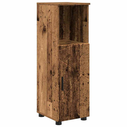 Bathroom Cabinet with Storage Old Wood 30 x 35 x 95 cm