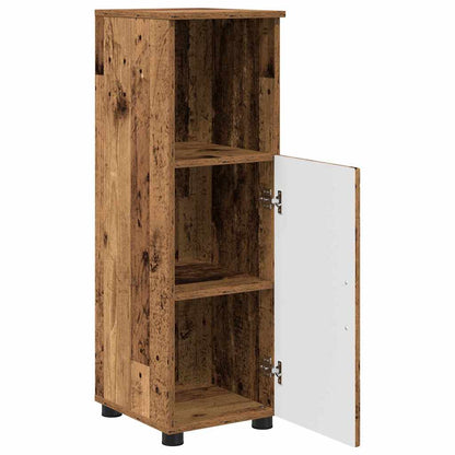 Bathroom Cabinet with Storage Old Wood 30 x 35 x 95 cm