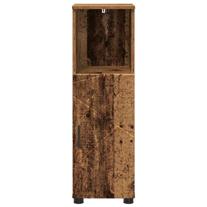 Bathroom Cabinet with Storage Old Wood 30 x 35 x 95 cm
