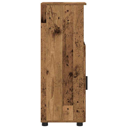 Bathroom Cabinet with Storage Old Wood 30 x 35 x 95 cm
